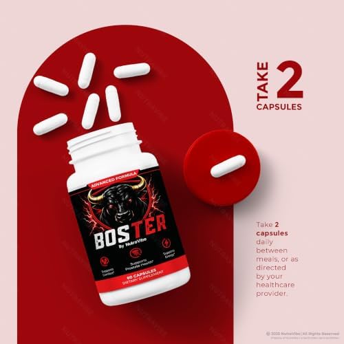 NutraVibe Boster Capsules, 3 Pack (180 Capsules) — view 7