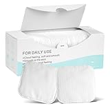 Vexlytra Soft Cotton Pads for Face(70 Count) - Lint-Free, Pressed Seam Design, Gentle on Sensitive Skin & Eyes, Perfect for Makeup Removal & Facial Cleansing