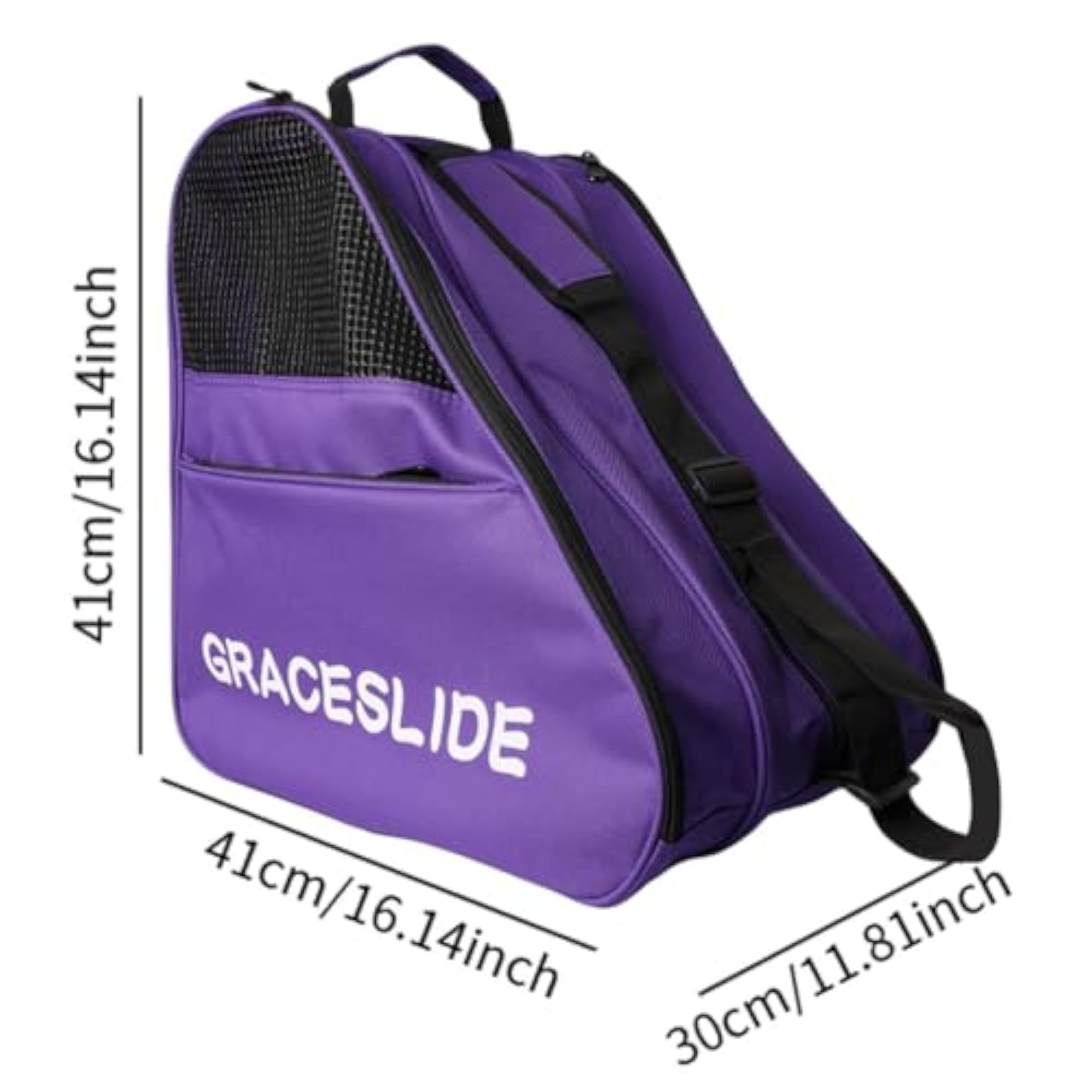 Roller Skates Storage Bag Pouch for Outdoor Children