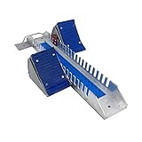 HOTSTORE Multi-Function Starting Block, Athletics Scholastic Starting Block,6 Angle Adjustable Sprinter Track and Field Aluminum Suitable for Plastic Runway Cinder Track
