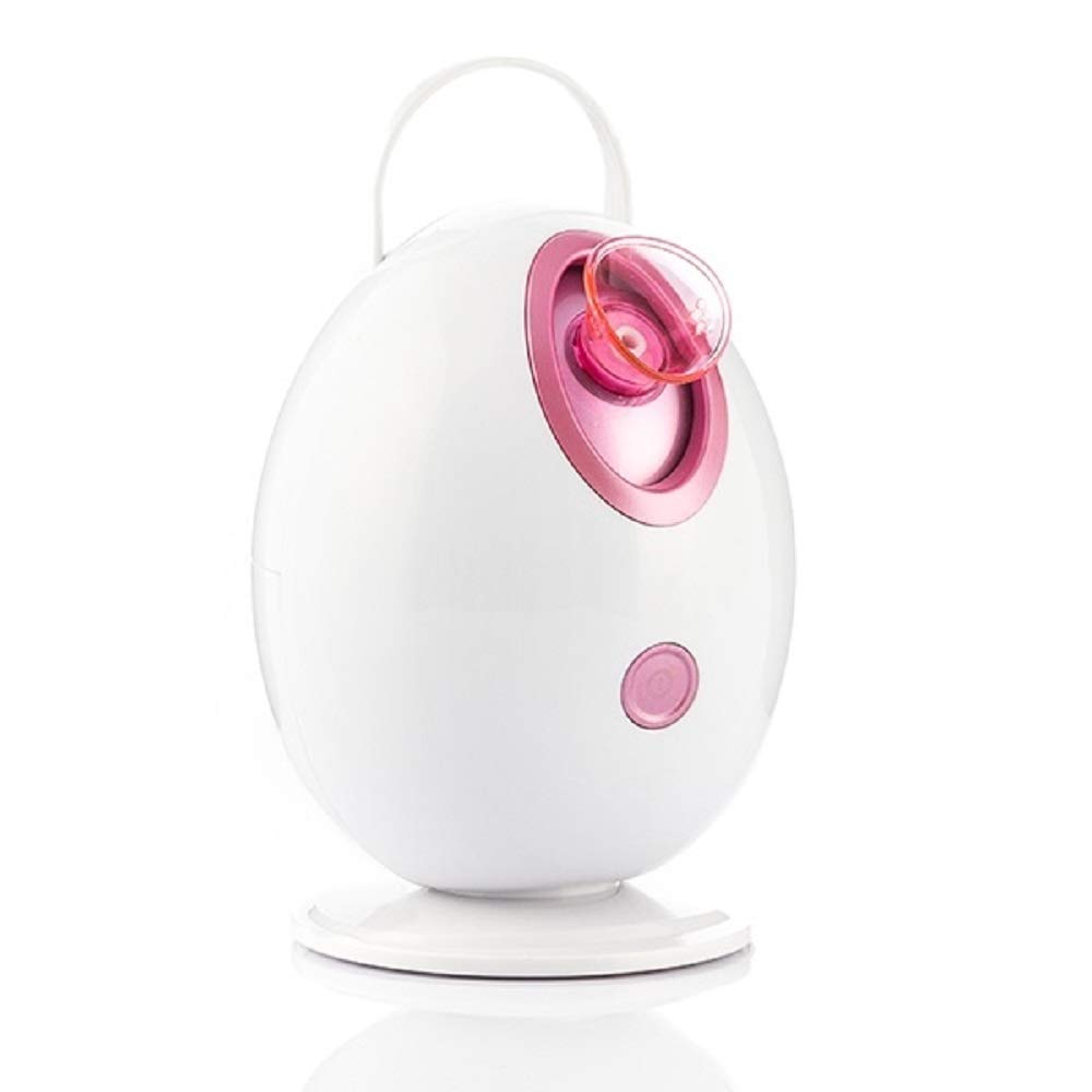 InnovaGoods® Sauna facciale elettrica Moistpa, pulisce, idrata e tonifica la pelle, dotata di funzione sauna facciale, vaporizzatore, luce LED e design elegante, ideale per la cura del viso.