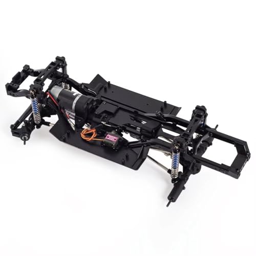 RC�������i For TRX4 For D90 RC �N���[���[�A�b�v�O���[�h���i 313 �~�����[�g���z�C�[���x�[�X�p�V���[�V�t���[���r���_�[�L�b�g 2 �X�s�[�h�g�����X�~�b�V���� 35T 550 ���[�^�[(Chassis with Axle)