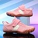 KUBUA Boys Girls Barefoot Sneakers Kids Barefoot Shoes Comfortable Non-Slip Hiking Shoes for Indoor Outdoor Walking Tennis Running Exercise Pink 12 Little Kid