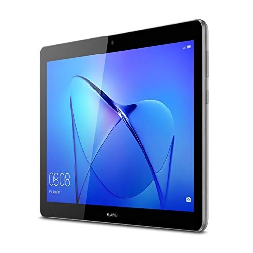 Huawei Mediapad T3 10 WiFi-Tablet, Qualcomm MSM8917 Quad-Core, 2 GB RAM, 32 GB, 9.6-Zoll-Display, Grau (Space Grey)