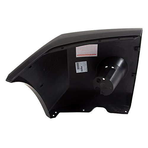Carpartsdepot Front Left Driver Side Black Bumper Extension Outer End Cap 04-05 For Nissan Titan Armada Ni1004145 620257S220 New #TOP1
