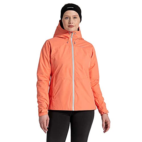 Craghoppers Women's Loretta Waterproof Jacket, Fusion Coral, 14