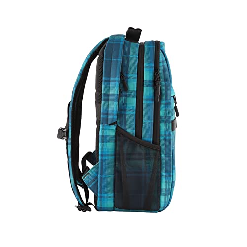 HP Campus 20L XL, Zaino per Notebook da 16.1", Creato con Materiale Riciclato, Scomparto Dedicato per Computer e Tablet, Tasche Interne Imbottite, Due Tasche Laterali, Impermeabile, Tartan - 10