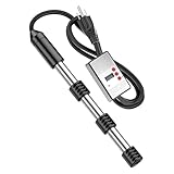 Bucket Fast Heater 2000W, Immersion Water Heater, Submersible High-Speed Water Heater for for Above-Ground Pool. | Timer Function (Auto-Stops When Set Duration Ends)
