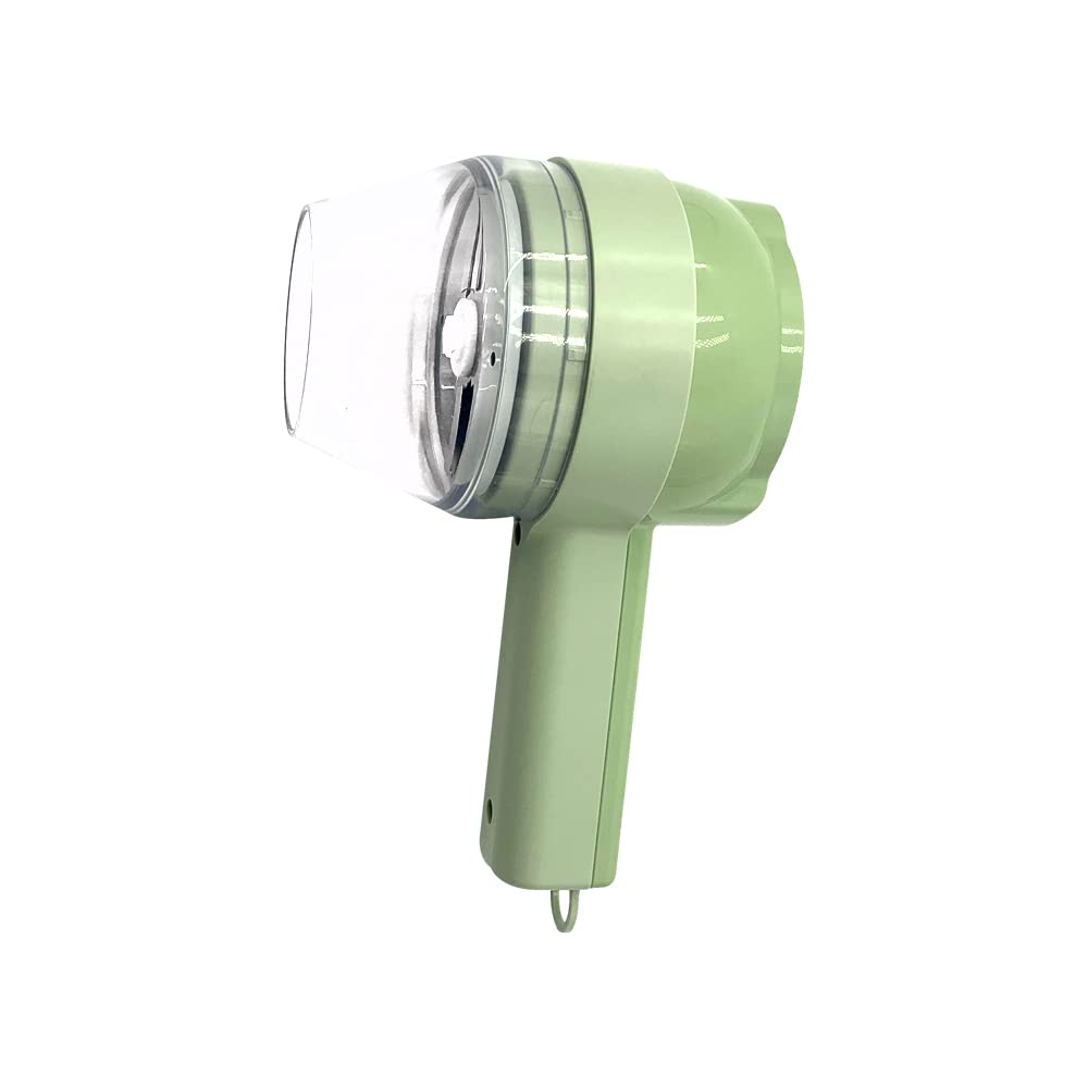 Photo 1 of 4 in 1 Handheld Electric Vegetable Cutter Set, Cutter for Vegetable Food Chopper with Brush, Family family kitchen cutter vegetable for Garlic Chili Pepper Ginger Onion Meat Celery