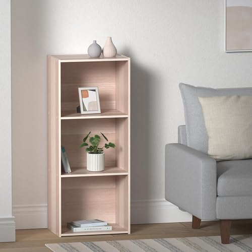 Office Basic Rack Iris Ohyama CX-3FN, mueble robusto en marrón claro 2