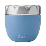 S'well 5319136EU Eats Stainless Steel Bowls, 636ml, Desert Sky, Triple-Layered Vacuum-Insulated Containers Keeps Food Cold for 11 Hot for 7 Hours, Condensation, BPA Free, 636 milliliters, Blue