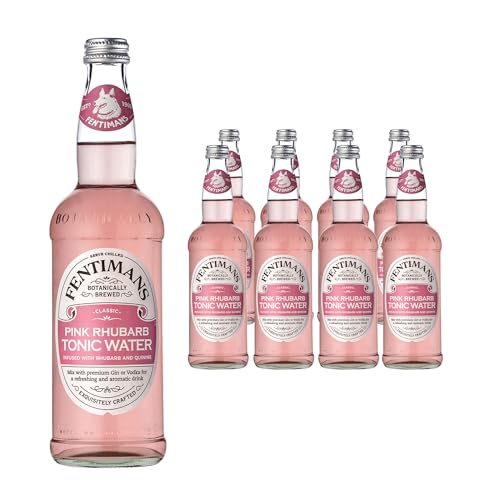 Fentimans Pink Rhubarb Tonic Water 8 x 500ml