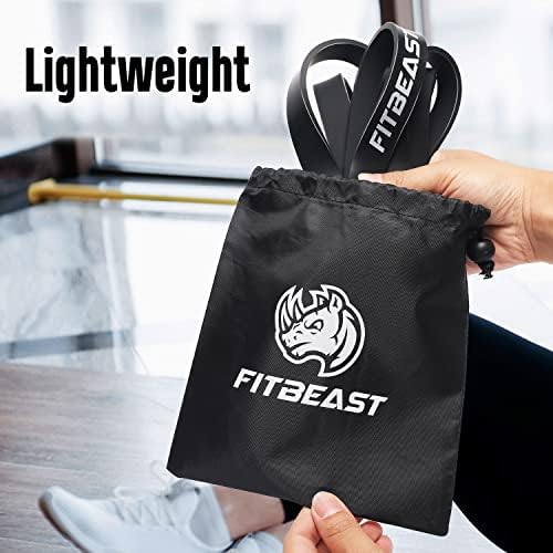 FitBeast Pull Up Bands, Resistance Band Pull Up for Calisthenics, CrossFit, Powerlifting, Muscle Toning, Stretch Mobility, Pull Up Assistance Bands