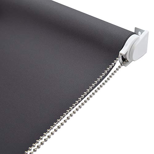 ALLBRIGHT Classic 100% Blackout Roller Shades, Window Blinds with Thermal