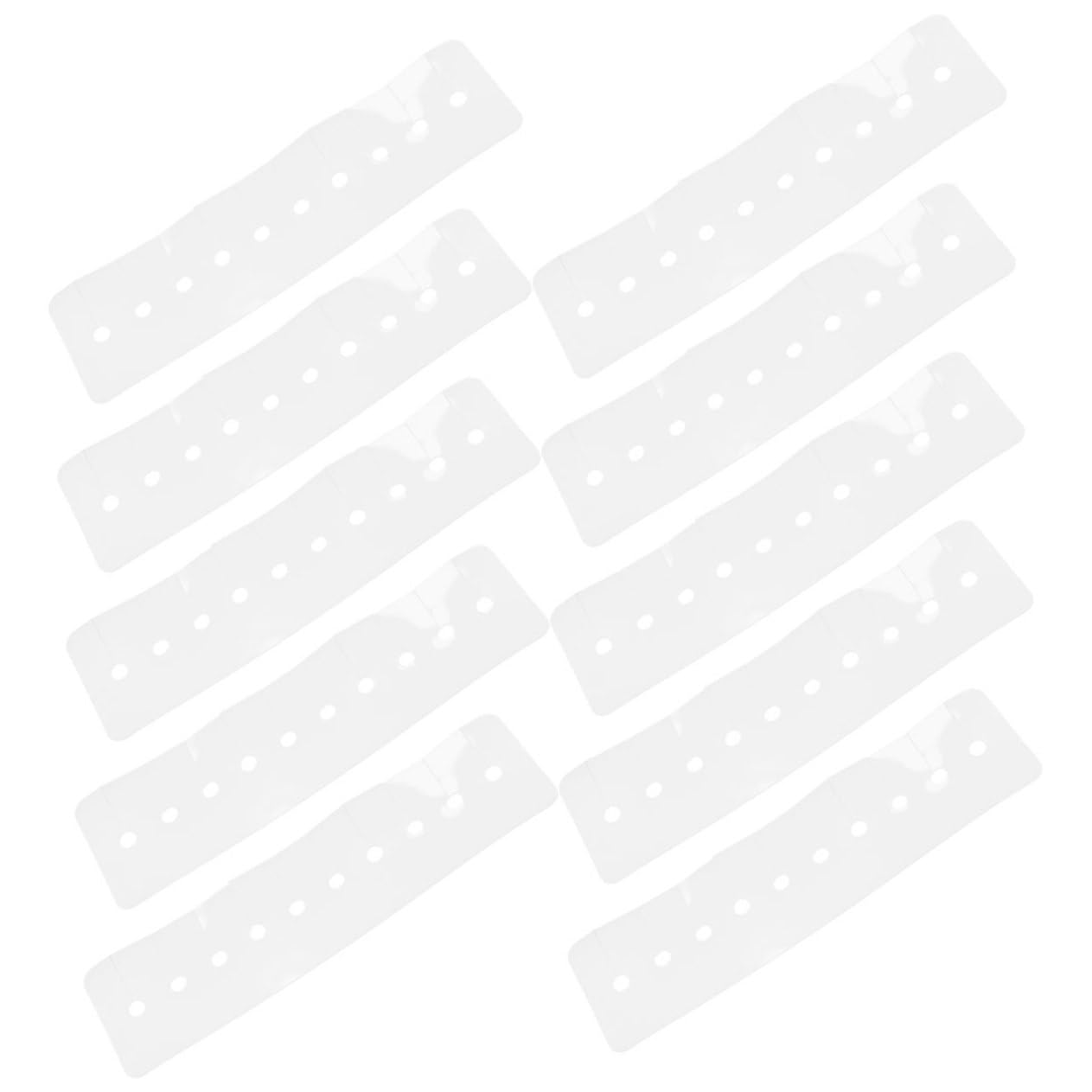 OATIPHO 20pcs 10 Heat Shield Guards for Hair Extensions Multi Function Design Tool Kit for Safe Styling Damage Hair Adhesive Device