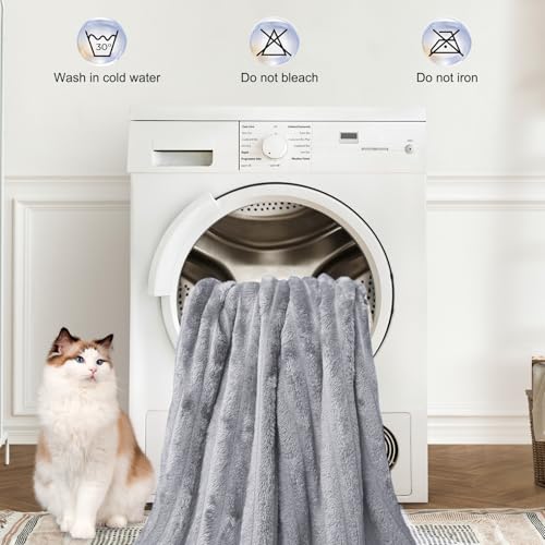 VAIGU:OA Hundedecke Katzendecke Waschbar, 4 Stück Decken Flanell Haustier Decke für Kleine Hunde Welpen Katzen, Flauschig Weiche Haustier Decke, Schutzdecke Hundesofa, 45x65 cm