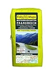 FolyMaps Motorradkarten Frankreich Süd: 1:250 000 Rhônes-Alpes, Provence-Cote d´Azur, Pyrenäen, Zentralmassiv