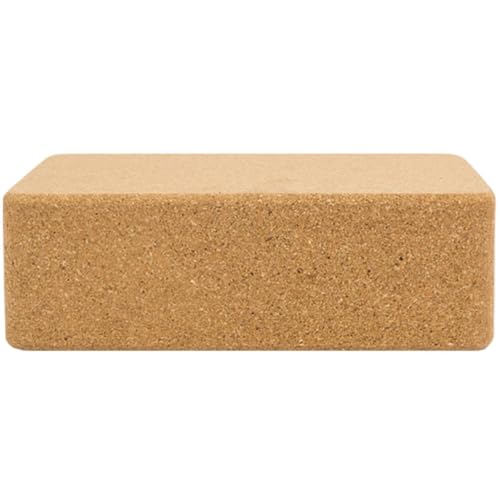 Natural Oak Yoga Training Brick for Balance and Alignment