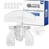 Gardinen Feststeller, 12 Stück, Transparent, Hartplastik, für min. 10 x 6 mm...
