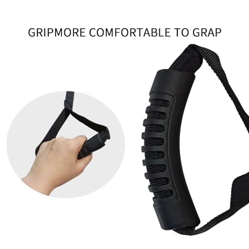 Aginkgo Kayak Towing Rope Kayak Standing Assist Strap Canoe Drag Handles SUP Pulling Cord Kayak Accessories Towing Handle Multi-Purpose Kayak Canoe Towing Strap, Powerful Handle Adjustable Length