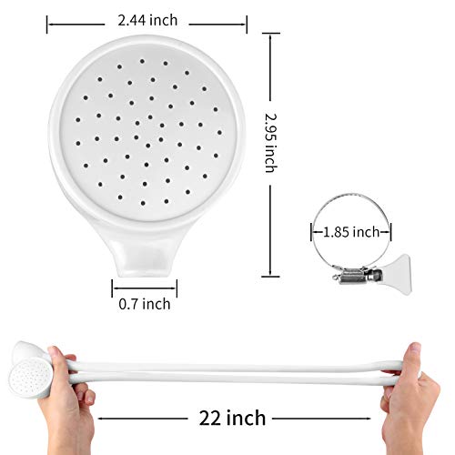 Lamoutor Pet Faucet Sprayer Portable Sink Spray Hose Shampoo Sprayer Rubber Pet Bath Handheld Shower #TOP7