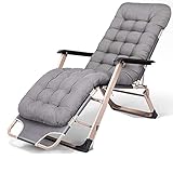 FHSLKXIM Tumbona Reclinable, Silla De Camping Y Patio, Silla De Gravedad...