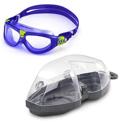 Aqua Sphere Seal Kid 2 Swim Goggle, Violet Lime #TOP5