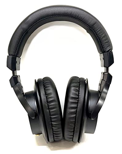 Professional Closed-Back Studio Monitor Headphones (Black) #TOP2