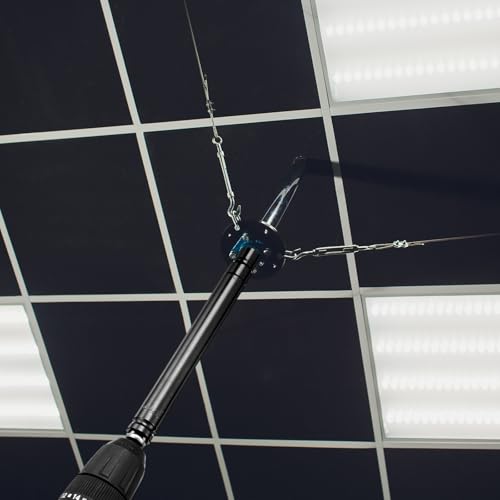 Tourne-écrou pour fixation aérienne de conduits et boulons longs