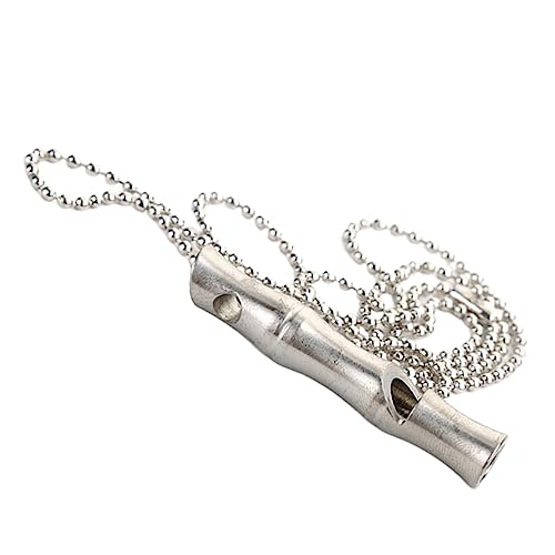 SUPVOX Outdoor Dog Trainer Tool Stainless Steel Pet Training Whistle Dog Recall Whistle