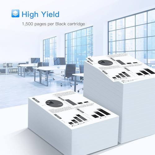 LxTek 83A Compatible Toner Cartridge Replacement for HP CF283A 83A for HP LaserJet Pro M201dw M201n LaserJet Pro MFP M225dn M225dw M125a M125rnw M125nw MFP M127fn M127fp M127fs M127fw (Black,2-Pack) - Image 2