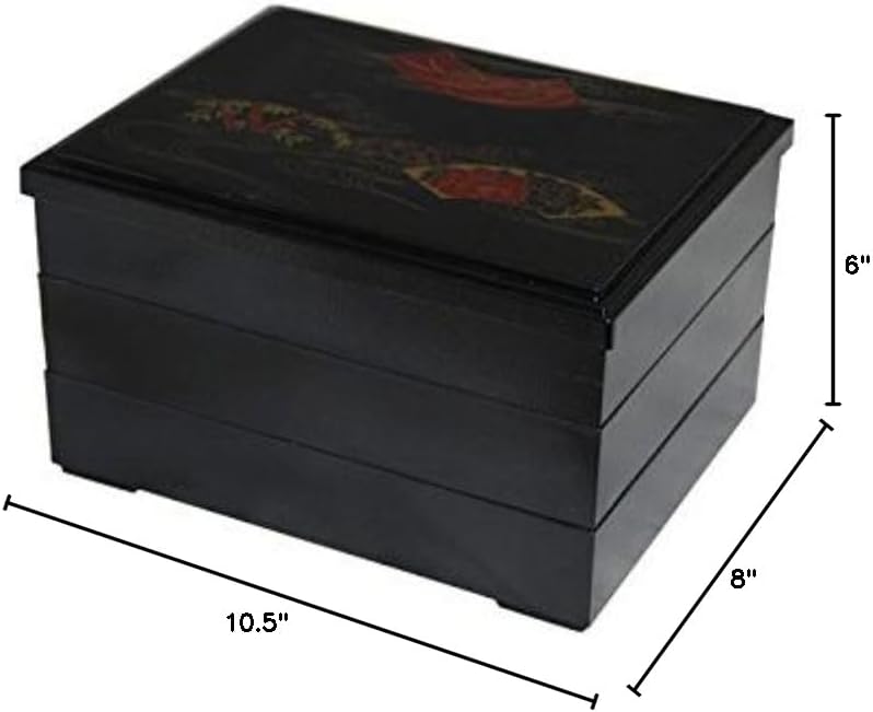 THY COLLECTIBLES Set Of 3 Japanese Lunch Bento Boxes/Food Carrier/Food Storage & Organization Container - Image 6