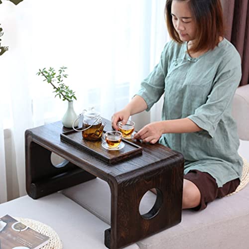 Table basse tatami compacte pour optimiser l'espace d'une petite baie vitrée - 6