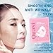 QuasiBio Collagen Face Mask Overnight, Korean Collagen Face Mask, Collagen Deep Hydrating Mask Hydrogel Sleeping Mask, Pore Minimizing, Improve Elasticity (1 Box/4Pcs)