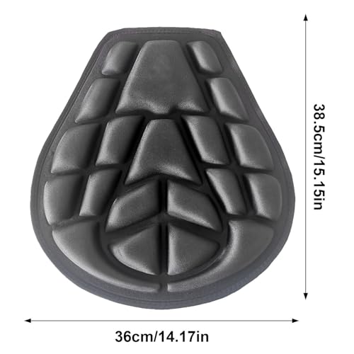 assento motocicleta 3D, assento pneumático universal 3D, Ferramenta proteção assento grancom suporte