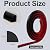 Xbaiyanr 78Inch Quarter Round Molding Trim,Peel and Stick Silicone Bendable Molding Trim,Self Adhesive Waterproof Wall Corner Trim Molding for Floor, Bathrooms, Kitchens, Countertops(Black)
