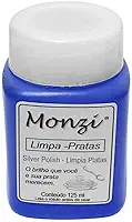 Limpa Prata Monzi 125 ml Limpeza e Brilho