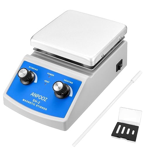 Magnetic Stirrer Hot Plate - Heat & Mix Simultaneously -1 Magnetic Stirrer Hot Plate - Heat & Mix Simultaneously -1
