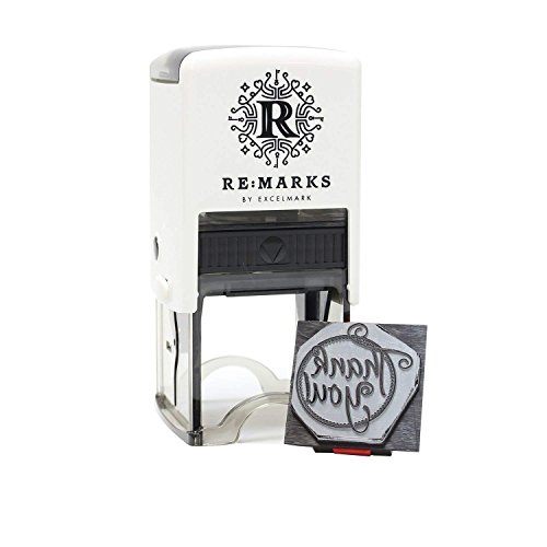 Re:marks Address Stamp (Block Monogram) #TOP4