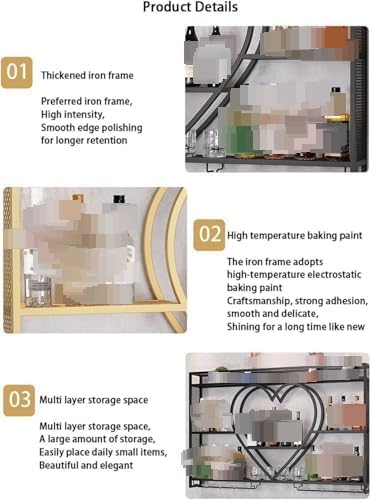 Łupowy stojak na wino Metalowy uchwyt na butelkę w kształcie serca Stemware Storage Space Saving Bar Decor Iron Shelf Rust Proof Drink Organizer Home Kitchen Display