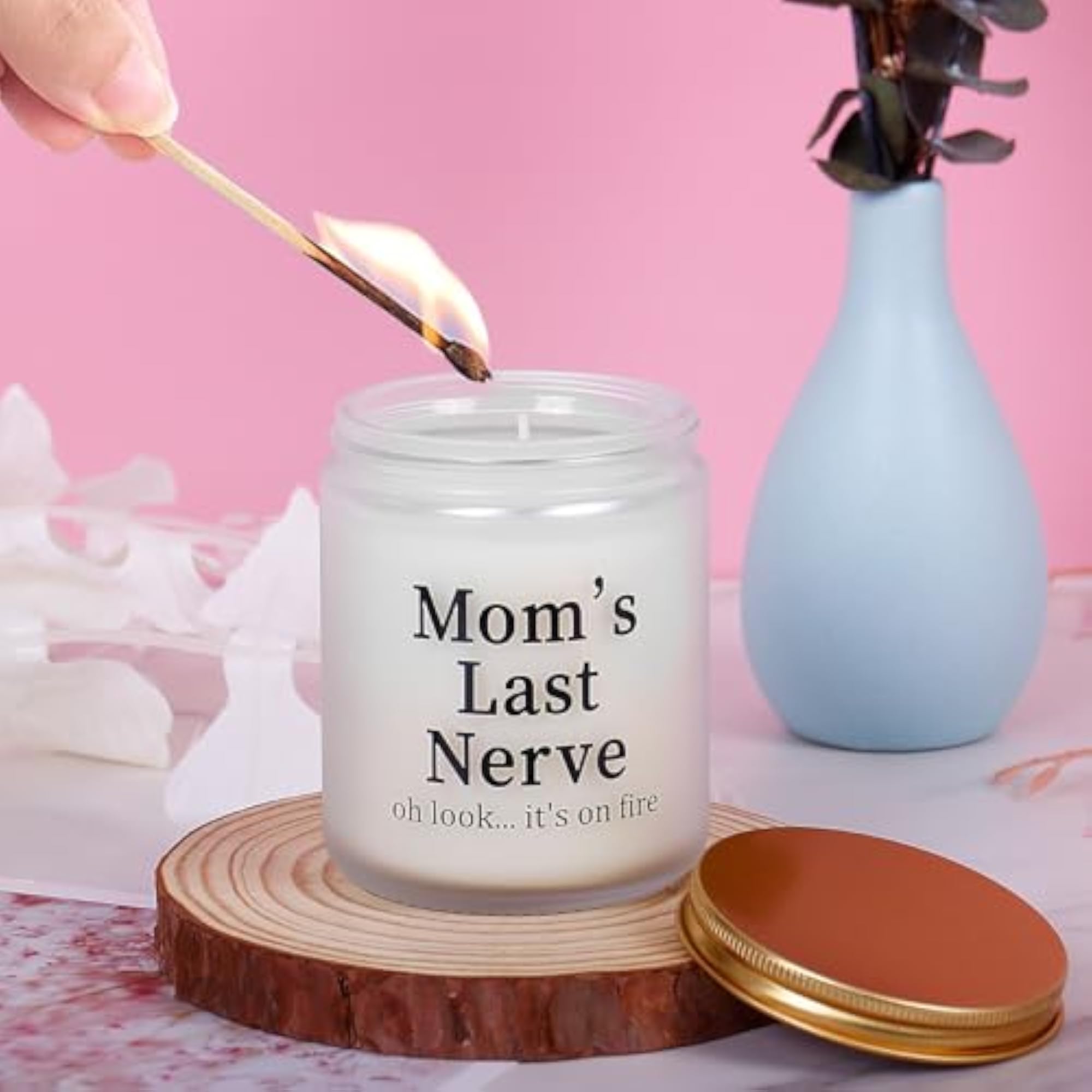 Scented Candle for Mom, Funny Birthday Gift