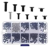 Vis autotaraudeuses à tête plate – chaque vis de ce kit a été soigneusement sélectionnée pour sa qualité et sa durabilité, garantissant ainsi des performances . kit de vis pour ordinateur portable