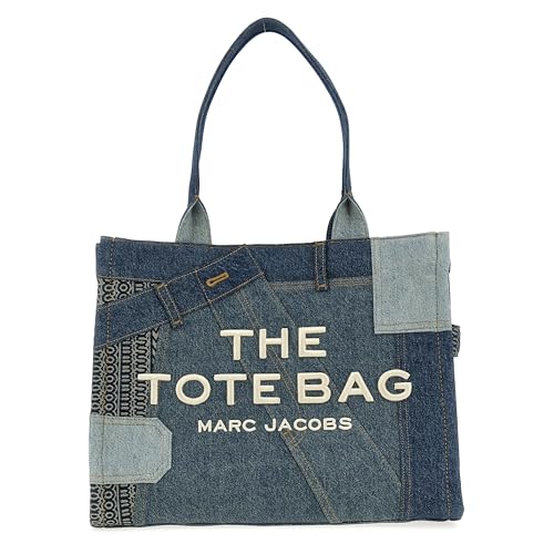 Marc Jacobs The Large Tote, Bag Femme, Indigo Multi