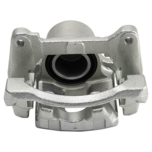 Image of TRQ Front Brake Caliper Set Zinc Coated Brackets Hardware Compatible with 2005-2010 Scion tC 2000-2005 Toyota Celica
