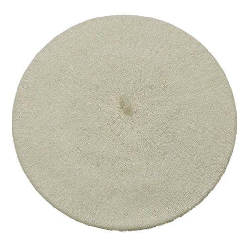 JOYHY Women's Solid Color Classic French Style Beret Beanie Hat