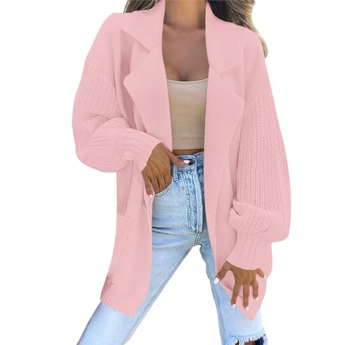 Cardigan dentelle noire manteau surdimensionné mode de maternité ample et léger