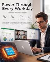 HP 17 Inch FHD Laptop Computer for Business & Students 16GB RAM 512GB SSD — image 2