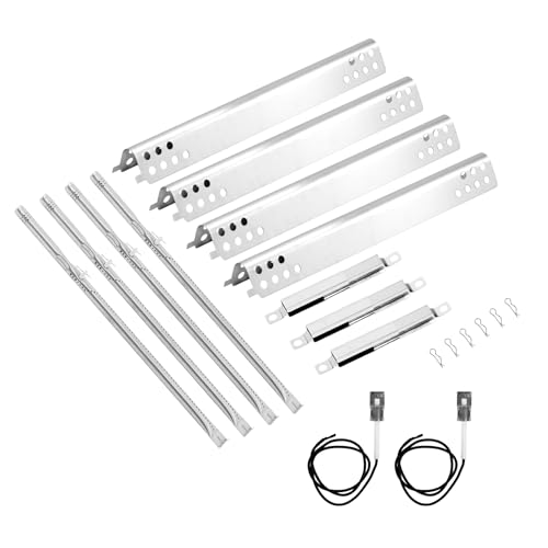 463342119 Grill Replacement Parts for Charbroil Performance 4 Burner 463342119, 463332718, 463347017, 463342118 , 463376217, 463376018P2, G470-5200-W1 Burner Tube, G470-0004-W1A Heat Plate, Crossover