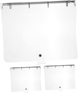 Loose Leaf Binder Notebook Shell, 3pcs Plastic A4 Organizer