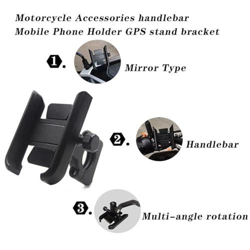 Support guidon XMAX 125 idéal pour la navigation GPS urbaine